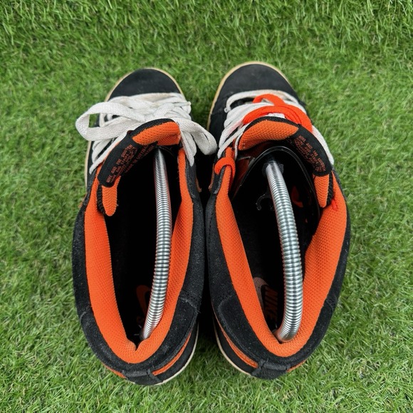 Nike Blazer SB CS Brian Anderson 2010 Mens Size 8.5 Y2K Black Orange Skate Shoes - Picture 6 of 10